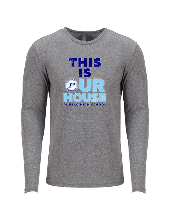 Pueblo HS Cheer TIOH v2 - Tri-Blend Long Sleeve