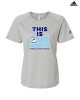 Pueblo HS Cheer TIOH v2 - Womens Adidas Performance Shirt