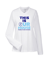 Pueblo HS Cheer TIOH v2 - Womens Performance Longsleeve