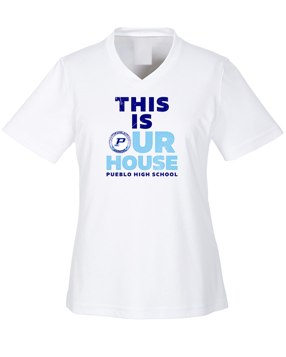 Pueblo HS Cheer TIOH v2 - Womens Performance Shirt