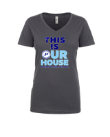 Pueblo HS Cheer TIOH v2 - Womens Vneck