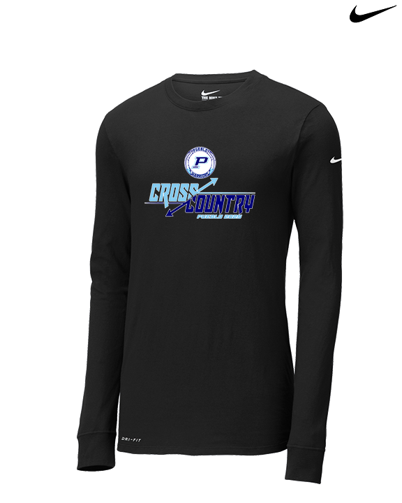 Pueblo HS Cross Country Arrows 25 - Mens Nike Longsleeve