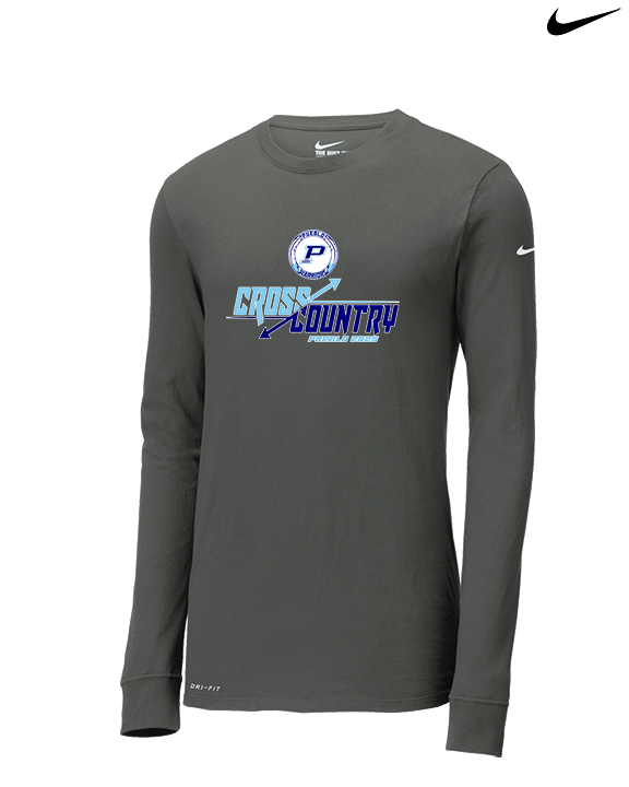 Pueblo HS Cross Country Arrows 25 - Mens Nike Longsleeve
