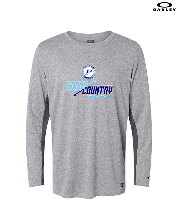 Pueblo HS Cross Country Arrows 25 - Mens Oakley Longsleeve