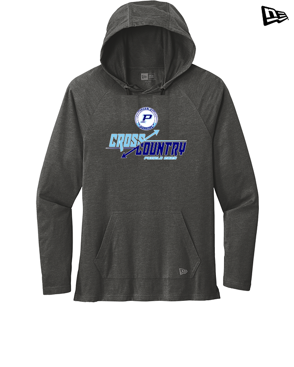 Pueblo HS Cross Country Arrows 25 - New Era Tri-Blend Hoodie