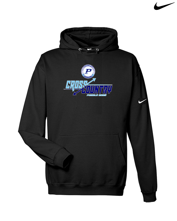 Pueblo HS Cross Country Arrows 25 - Nike Club Fleece Hoodie