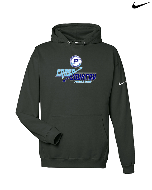 Pueblo HS Cross Country Arrows 25 - Nike Club Fleece Hoodie