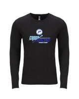 Pueblo HS Cross Country Arrows 25 - Tri-Blend Long Sleeve