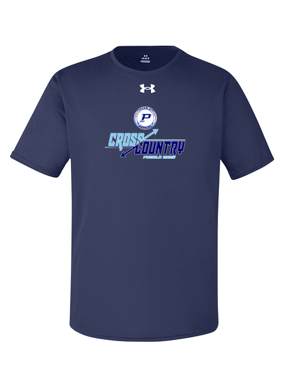 Pueblo HS Cross Country Arrows 25 - Under Armour Mens Team Tech T-Shirt