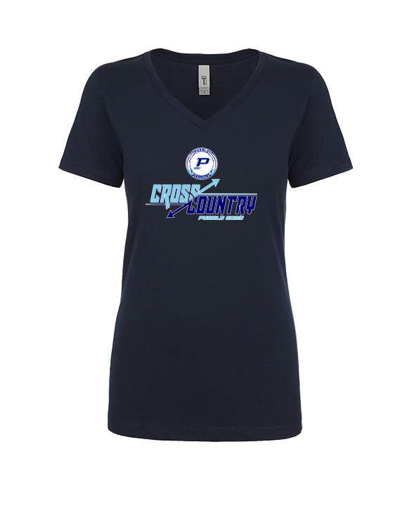 Pueblo HS Cross Country Arrows 25 - Womens Vneck