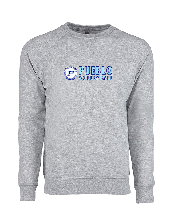 Pueblo HS Girls Volleyball Basic - Crewneck Sweatshirt