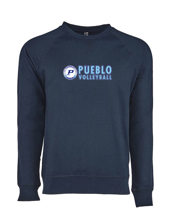 Pueblo HS Girls Volleyball Basic - Crewneck Sweatshirt