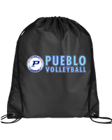 Pueblo HS Girls Volleyball Basic - Drawstring Bag