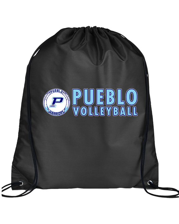 Pueblo HS Girls Volleyball Basic - Drawstring Bag