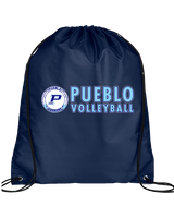 Pueblo HS Girls Volleyball Basic - Drawstring Bag