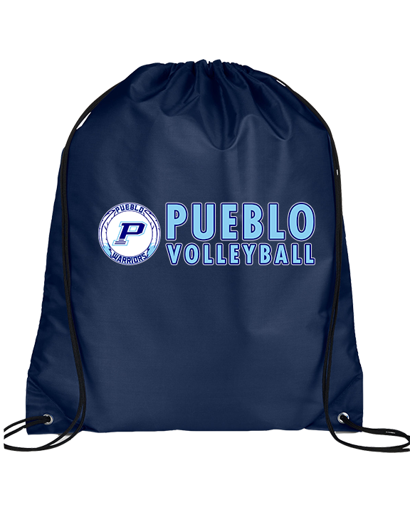 Pueblo HS Girls Volleyball Basic - Drawstring Bag