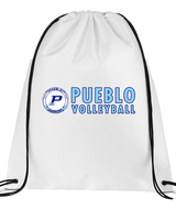 Pueblo HS Girls Volleyball Basic - Drawstring Bag
