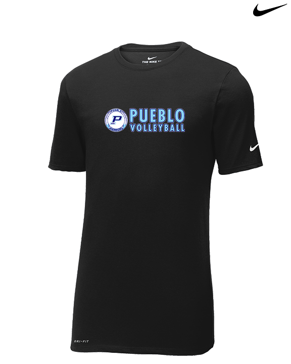 Pueblo HS Girls Volleyball Basic - Mens Nike Cotton Poly Tee