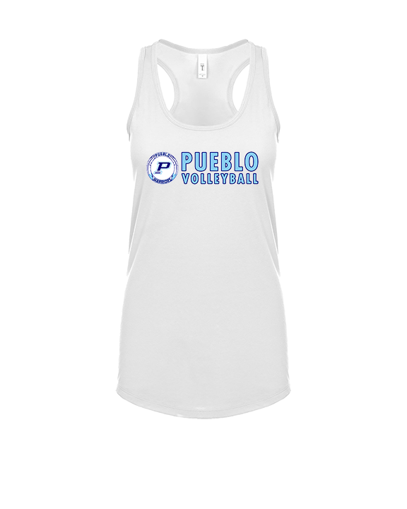 Pueblo HS Girls Volleyball Basic - Womens Tank Top