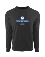 Pueblo HS Girls Volleyball Half Vball - Crewneck Sweatshirt