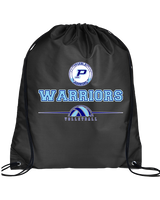 Pueblo HS Girls Volleyball Half Vball - Drawstring Bag