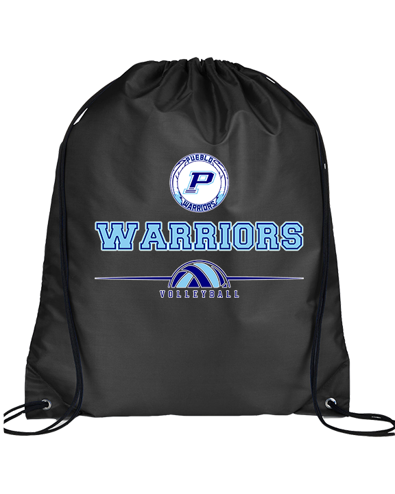 Pueblo HS Girls Volleyball Half Vball - Drawstring Bag