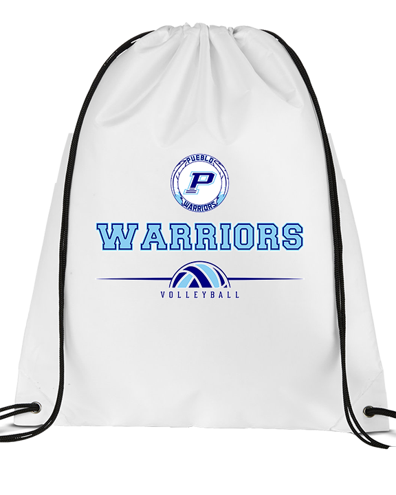 Pueblo HS Girls Volleyball Half Vball - Drawstring Bag