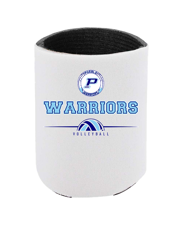 Pueblo HS Girls Volleyball Half Vball - Koozie