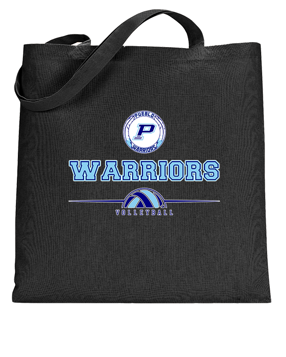 Pueblo HS Girls Volleyball Half Vball - Tote