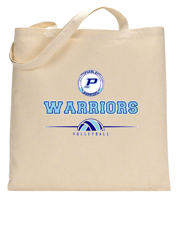 Pueblo HS Girls Volleyball Half Vball - Tote
