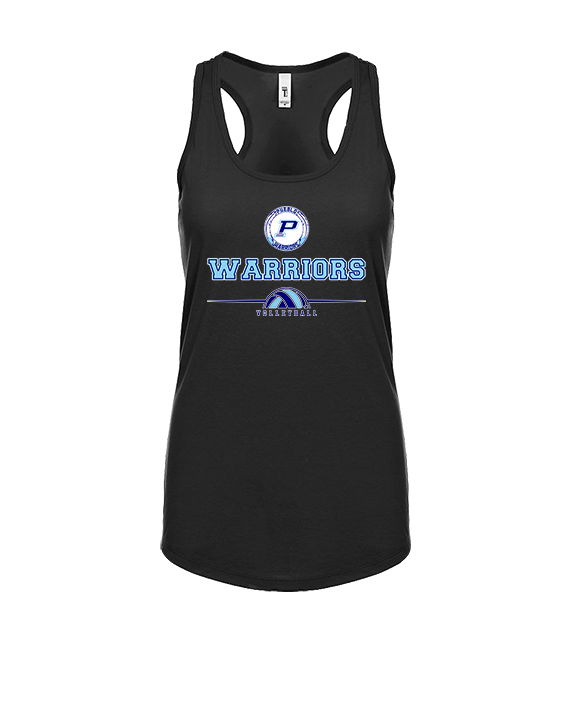 Pueblo HS Girls Volleyball Half Vball - Womens Tank Top