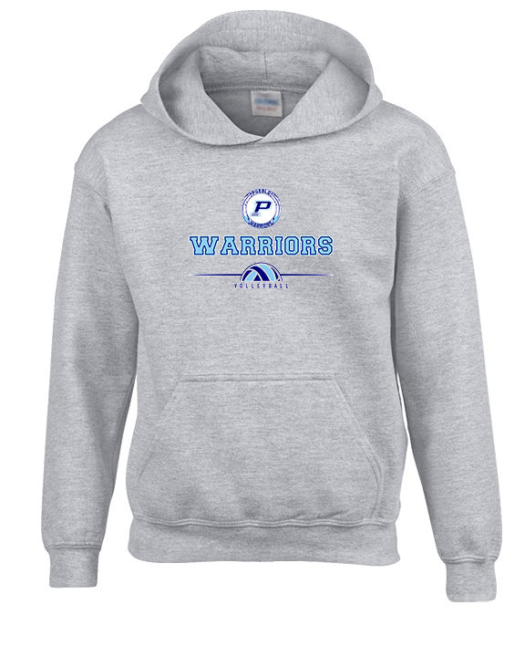 Pueblo HS Girls Volleyball Half Vball - Youth Hoodie