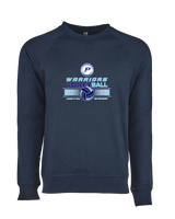 Pueblo HS Girls Volleyball Leave It - Crewneck Sweatshirt