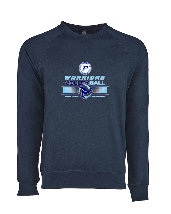 Pueblo HS Girls Volleyball Leave It - Crewneck Sweatshirt