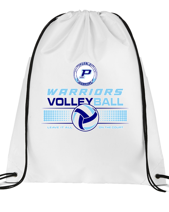 Pueblo HS Girls Volleyball Leave It - Drawstring Bag