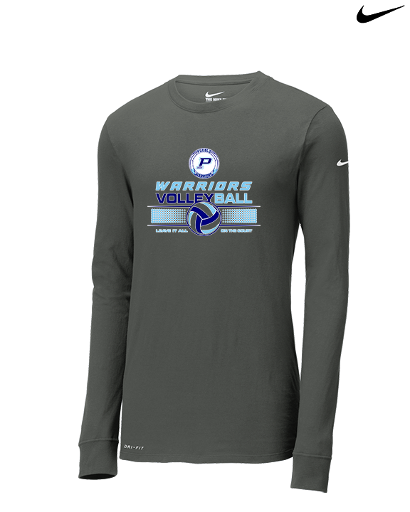 Pueblo HS Girls Volleyball Leave It - Mens Nike Longsleeve