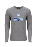 Pueblo HS Girls Volleyball Leave It - Tri-Blend Long Sleeve