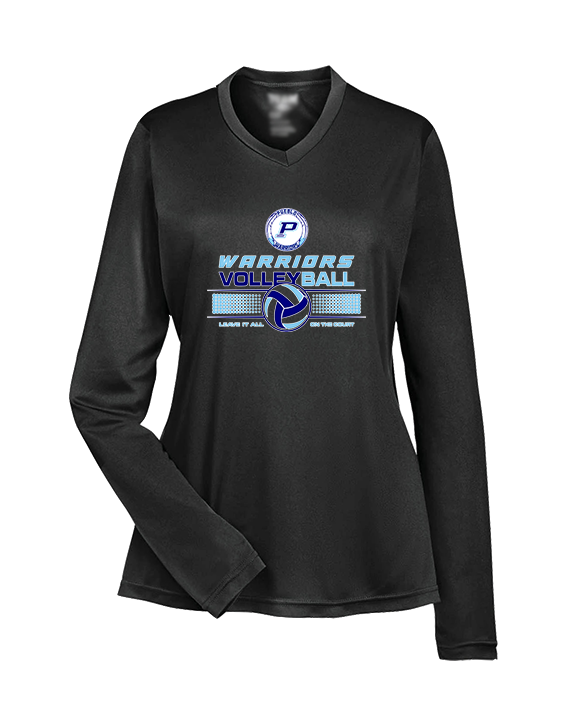 Pueblo HS Girls Volleyball Leave It - Womens Performance Longsleeve
