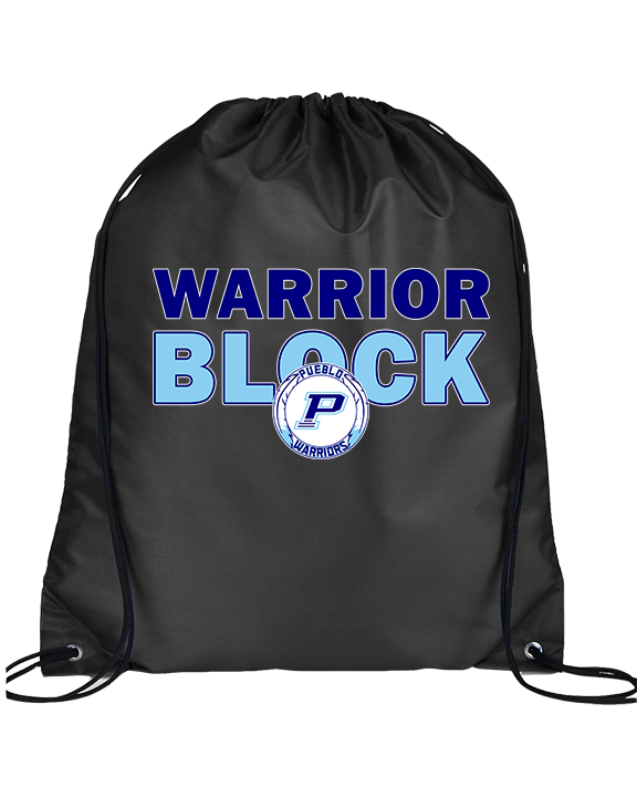 Pueblo HS Girls Volleyball Nation - Drawstring Bag