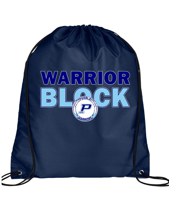 Pueblo HS Girls Volleyball Nation - Drawstring Bag