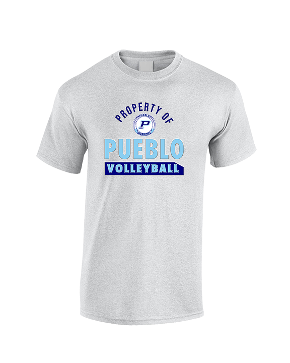 Pueblo HS Girls Volleyball Property - Cotton T-Shirt