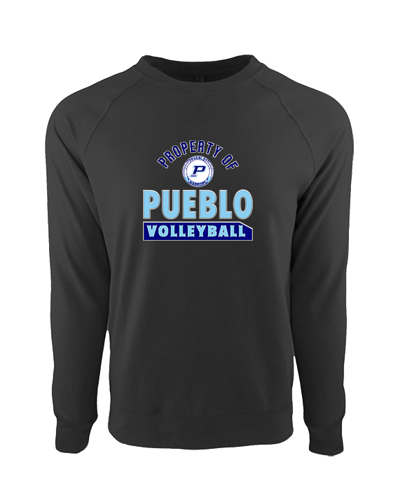 Pueblo HS Girls Volleyball Property - Crewneck Sweatshirt