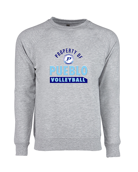 Pueblo HS Girls Volleyball Property - Crewneck Sweatshirt