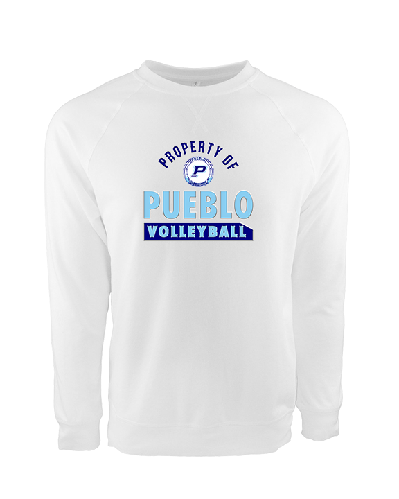 Pueblo HS Girls Volleyball Property - Crewneck Sweatshirt