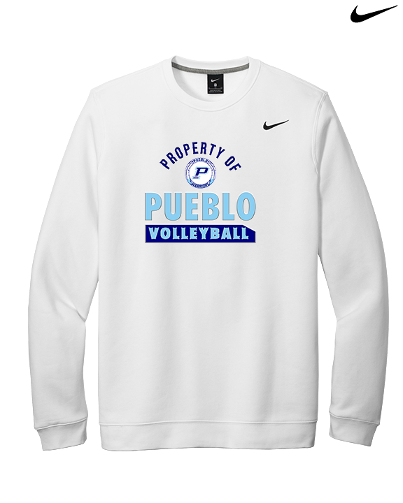 Pueblo HS Girls Volleyball Property - Mens Nike Crewneck