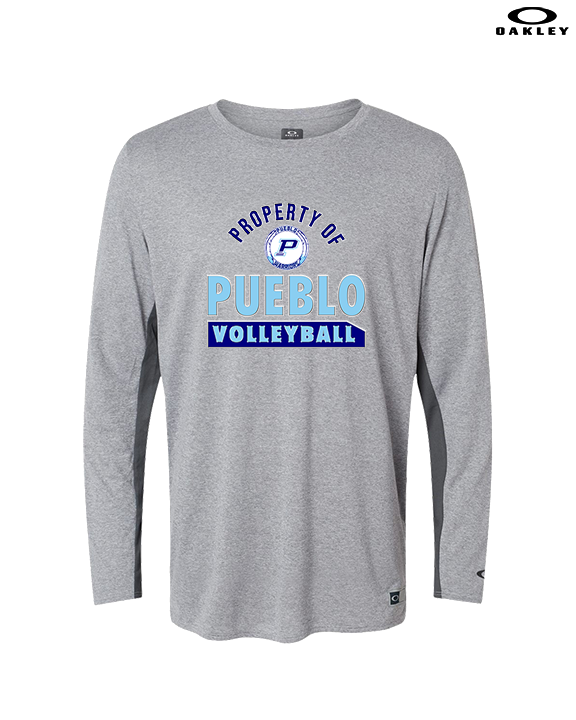 Pueblo HS Girls Volleyball Property - Mens Oakley Longsleeve