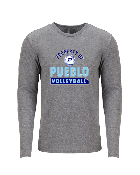 Pueblo HS Girls Volleyball Property - Tri-Blend Long Sleeve