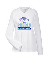 Pueblo HS Girls Volleyball Property - Womens Performance Longsleeve