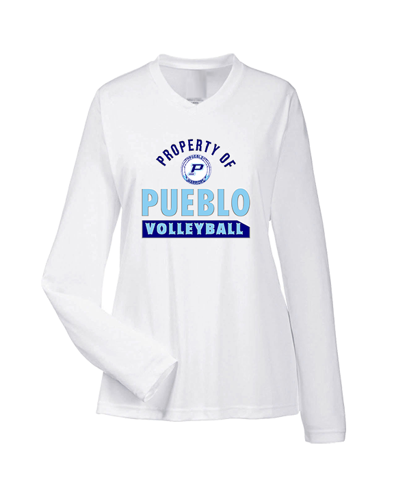 Pueblo HS Girls Volleyball Property - Womens Performance Longsleeve