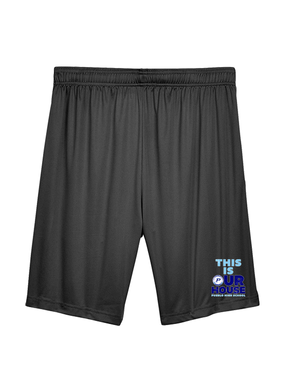 Pueblo HS Girls Volleyball TIOH - Mens Training Shorts with Pockets